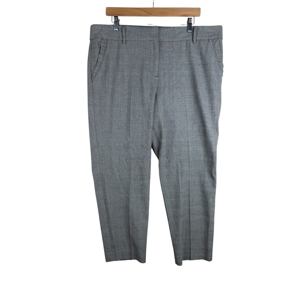Talbots Gray Cropped Dress Pants